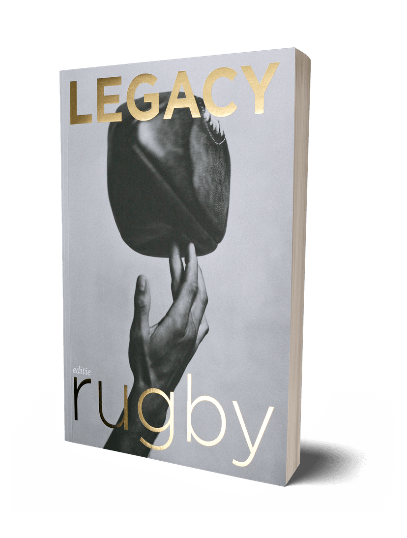 LEGACY editie RUGBY, hardcover boek uit 2019